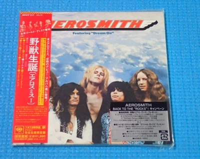 AEROSMITH Mini LP CD S/T Self Title 2004 OOP Japan MHCP-317 OBI Foto 1 de 2