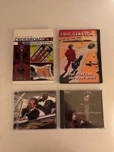 Eric Clapton 2 CD 2 DVD Lot Unplugged Riding with the King Crossroads Live 2001 - Bild 1 von 2