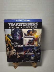 Transformers: 5-Movie Collection (Blu-ray, 2017) 6-Disc Box Set•excellent - Picture 1 of 9