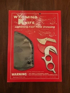 Wyoming Knife lightning fast field dressing vintage Made in the USA ! NEW ! - Picture 1 of 6