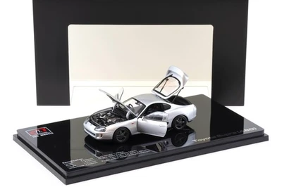 1:43 Modelli LCD Toyota Supra A80 Coupe RHD Argento Metallico LCD43009-SI - Immagine 1 di 4