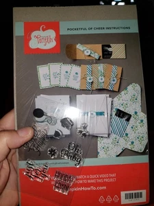 Stampin Up Paper Pumpkin Pocketful Of Cheer Gift Card Kit Refill & Stamps NO INK - Picture 1 of 4