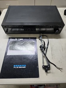 Vintage Sanyo Plus Serie Quartz Locked AM/FM Stereo Tuner Modell Plus T35 Japan - Bild 1 von 15