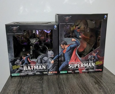 Batman Vs Superman Dawn of Justice Kotobukiya ArtFX+ Conjunto de Estátua 1/10 - Imagem 1 de 4
