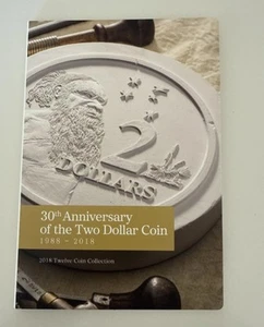 2018 30th Anniversary of the $2 Two Dollar 12 Coin Collection Set - Picture 1 of 3