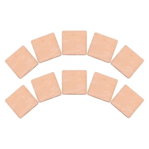 10 Pcs Thermalkupferblatt Kühlrippe Kühlkissen Für Computerlaptop - Afbeelding 1 van 12