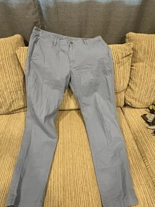Bonobos Men's 100% Cotton Chino Pants 36x32 Light Blue - Picture 1 of 7