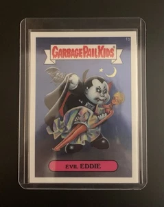 2013 Topps GPK Garbage Pail Kids EVIL EDDIE #1b Chrome Series 1 Trading Card - Picture 1 of 2
