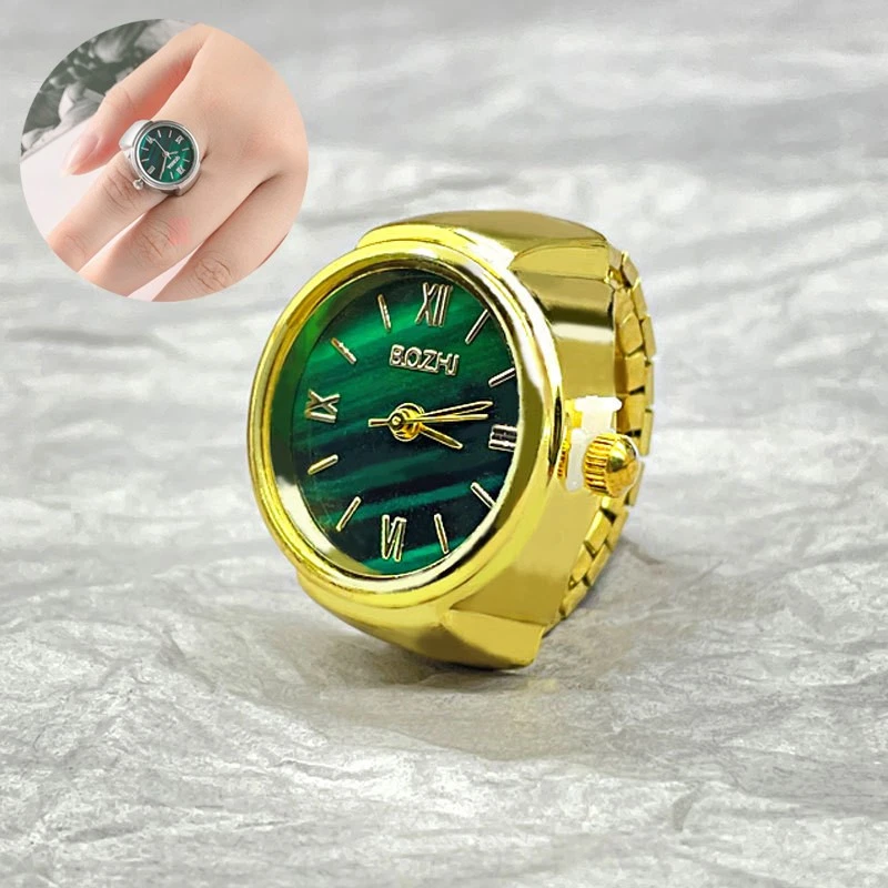 Mini Ring Creative Finger Quartz Watch - Image 1 of 4