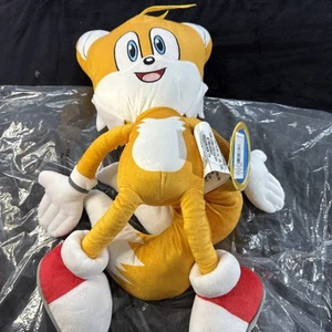 NEW Sega Sonic The Hedgehog “Tails” Plush Cuddle Pillow 20" - WITH TAGS - Picture 1 of 10
