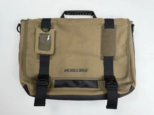 Mobile Edge ECO Tan Laptop Messenger Bag 17.3" w/ ID Holder - No Strap - Picture 1 of 18