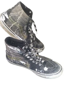 Vans x Primitive Skate Sk8-Hi DISTRESSED Black Skate Shoes Size 11 - Picture 1 of 11