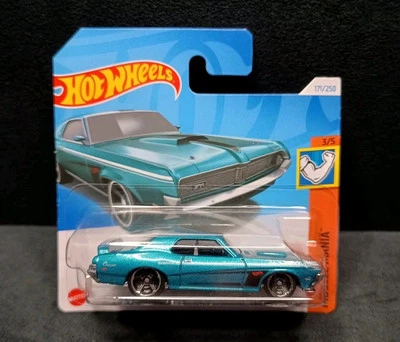 Hot Wheels 69 Mercury Cougar Eliminator 171/250 Modelo V8/1:64 HW Muscle Mania  Foto 1 de 4
