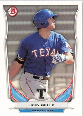 2014 Bowman Top Prospects #TP-80 Joey Gallo Texas Rangers - Image 1 of 2