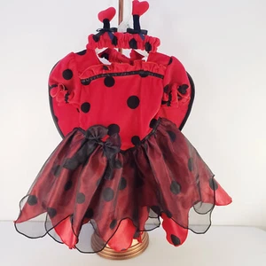 Koala Kids Lady Bug Infant Baby Halloween Costume Dress Headband 18-24 Months - Picture 1 of 12