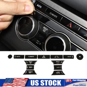 Placa cubierta de reparación de aleación de botones para consola climática para Range Rover Sport 2014-2017 - Imagen 1 de 12