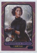 2013 Topps Star Wars Galactic Files Series 2 Blue /350 Princess Leia Organa 2rz
