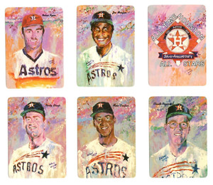 1986 Houston Astors ALL-TIME ALL STARS Mothers  Cookies Baseball Team Set
