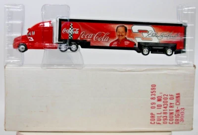 Dale Earnhardt Sr 3-Diecast Semi Hauler-1:64 Action Limtd Edition 1998-Coca Cola - Image 1 of 4