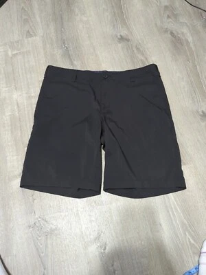 BCG Mens Black Essential Golf Shorts Size 34x 10 Inch Inseam - Image 1 of 4
