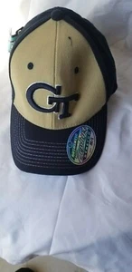 NCAA Mens Hats, Caps - GT Yellowjackets Stitched School Cap, nwt, M/L. (E-2) - Picture 1 of 3