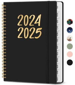 Academic Planner 2024-2025 Weekly & Monthly Calendar Planner Book July 2024 -... - Picture 1 of 6