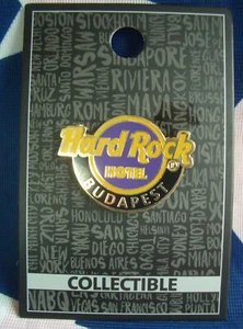 HRC Hard Rock Hotel Budapest Logo New Style Holo Back NEW OVP 2024 Cafe - Picture 1 of 3