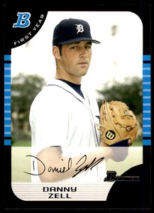 2005 MINT _ Bowman Danny Zell Rookie Detroit Tigers #231