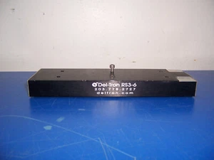 13388 del-tron rs3-6 linear slide 6" travel 9"x2.5"x1" overall size - Picture 1 of 5