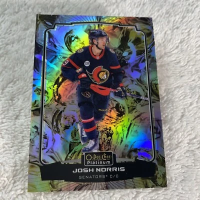 2022-23 OPC Platinum Liquid Metal Josh Norris 07/349 NHL Senators - Image 1 of 2