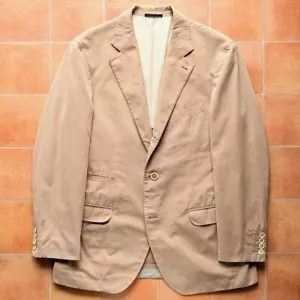 BRUNELLO CUCINELLI Jacket Cotton Cashmere Size 50 Made in Italy - Picture 1 of 8