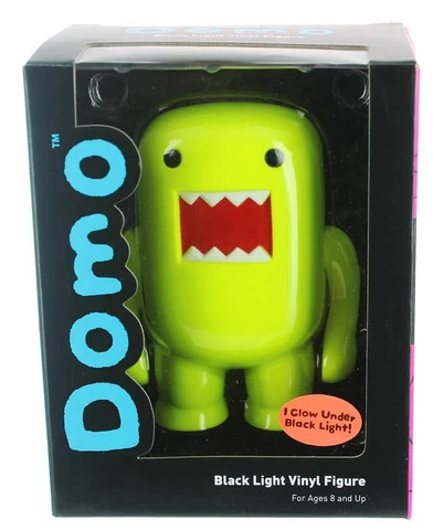 Domo Black Light Yellow 4" Vinyl Figure Cover