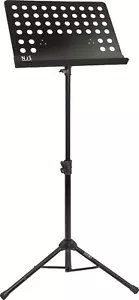 Heavy Duty Metal Foldable Music Stand Holder Tripod Orchestral Conductor Sheet - Picture 1 of 7