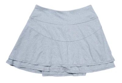 Kyodan 女式 S 短裙弹力裙短裤下装灰色 — 第 1/3 张图片