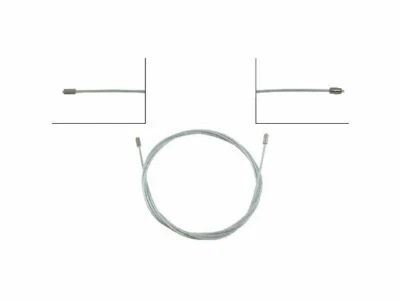 Cable de freno de estacionamiento intermedio Dorman 87495QW para Chevrolet Impala 1967-1970  Foto 1 de 2