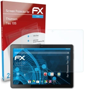 atFoliX 2x Screen Protection Film for Thomson Teo 10S Screen Protector clear - Bild 1 von 8