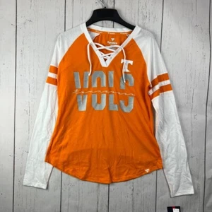 Tennessee Volunteers Medium Fanatics Long Sleeve Shirt Pullover Orange New Women - Picture 1 of 7