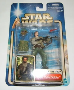 Star Wars Modellino Il Ritorno dello Jedi ENDOR REBEL SOLDATO #33 Nuovo con scatola - Foto 1 di 5