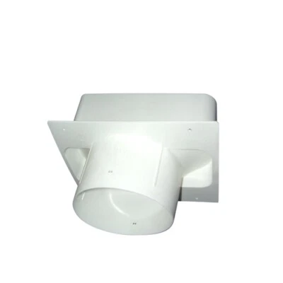 Anschlussstutzen für Maueranschluss von rund auf eckig / Compair flow (System...