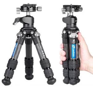 Leofoto LS-223C + LH-25 Camera Tripod with ball head Portable Mini Carbon Fiber - Picture 1 of 24
