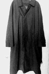Pronto Uomo Impermeabile Trench Foderato Nero Uomo 42 - Foto 1 di 7