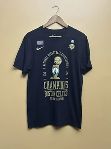 Boston Celtics 2024 NBA Champions Nike Official Locker Room T-Shirt; Men’s Small - Picture 1 of 6