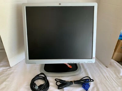HP Compaq LA1951g 19" LCD Monitor Part No. EM890A With Swivel Stand Power & VGA  - Image 1 of 4