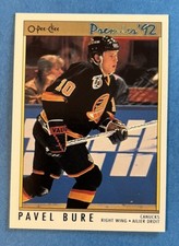 1991-92 O-Pee-Chee Premier #67 PAVEL BURE HOF VANCOUVER CANUCKS NHL