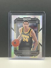 Kris Murray 2023-24 Panini Prizm Draft Picks #49 Hyper Prizm Rookie RC Blazers