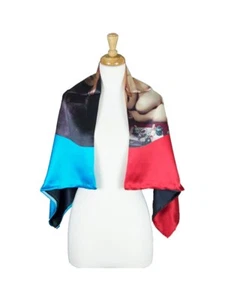 Beauty Mulberry Satin Silk Stole Women Square Scarf - Picture 1 of 5