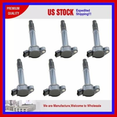 6PC IGNITION COIL EMB344 FOR 2007 2008 2009 2010 2011 2012 LEXUS RX350 3.5L V6 - Image 1 of 4