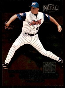 1998 Metal Universe Matt Perisho Texas Rangers #93
