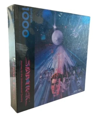 Vintage 1993 Springbok STAR TREK Journey To The Undiscovered Country 1000pcs NOS - Image 1 of 4