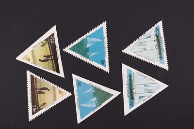 RATTLESNAKE ISLAND 5/10/25C STAMPS OUTDOORS LOT OF 6 PERFECT/IMPERFECT - Image 1 of 2